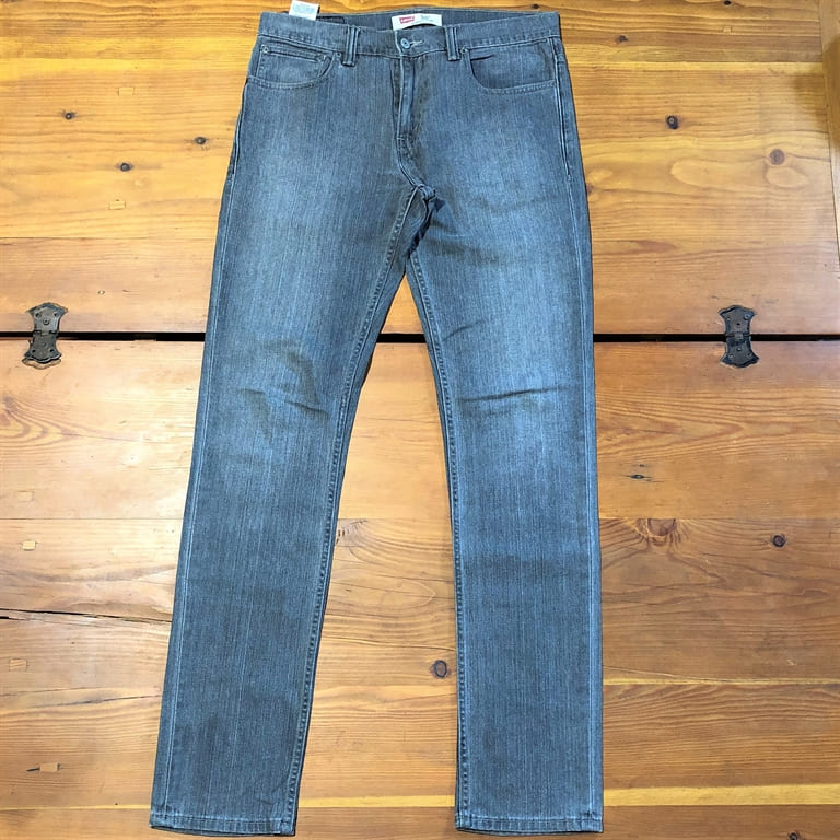 JEANS UOMO LEVIS 511 SKINNY W32 L34 GRIGIO ELAST